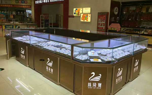 金六福珠宝—黄金珠宝展示柜台